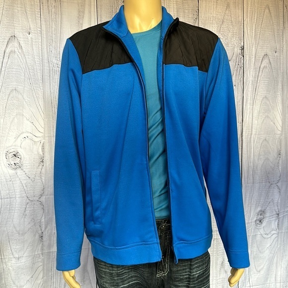 Men’s Alfani Zip Jacket (XXL)‎ Blue - Picture 1 of 4